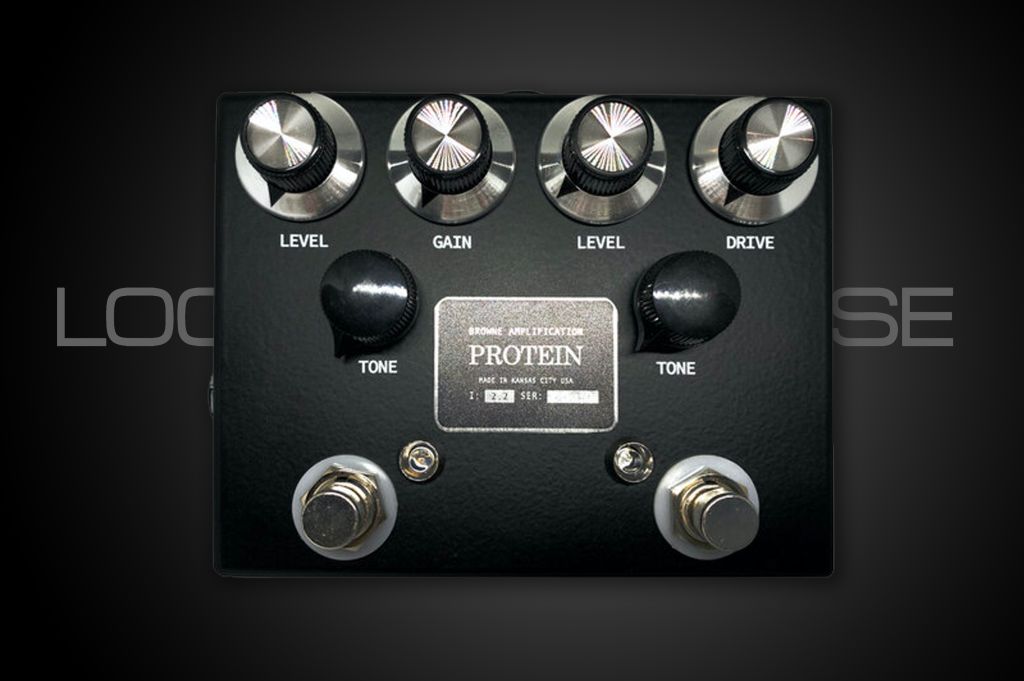 Browne Amplification The Protein Dual Overdrive BLACK V3
