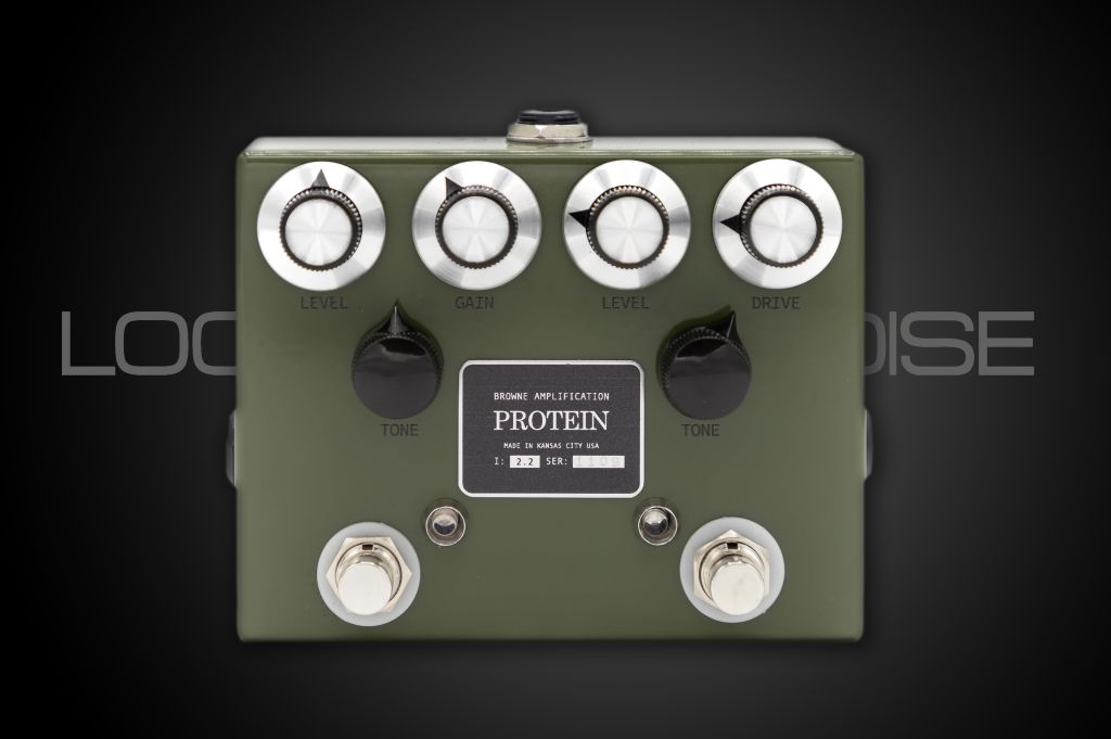 Browne Amplification The Protein Dual Overdrive GREEN V2.2