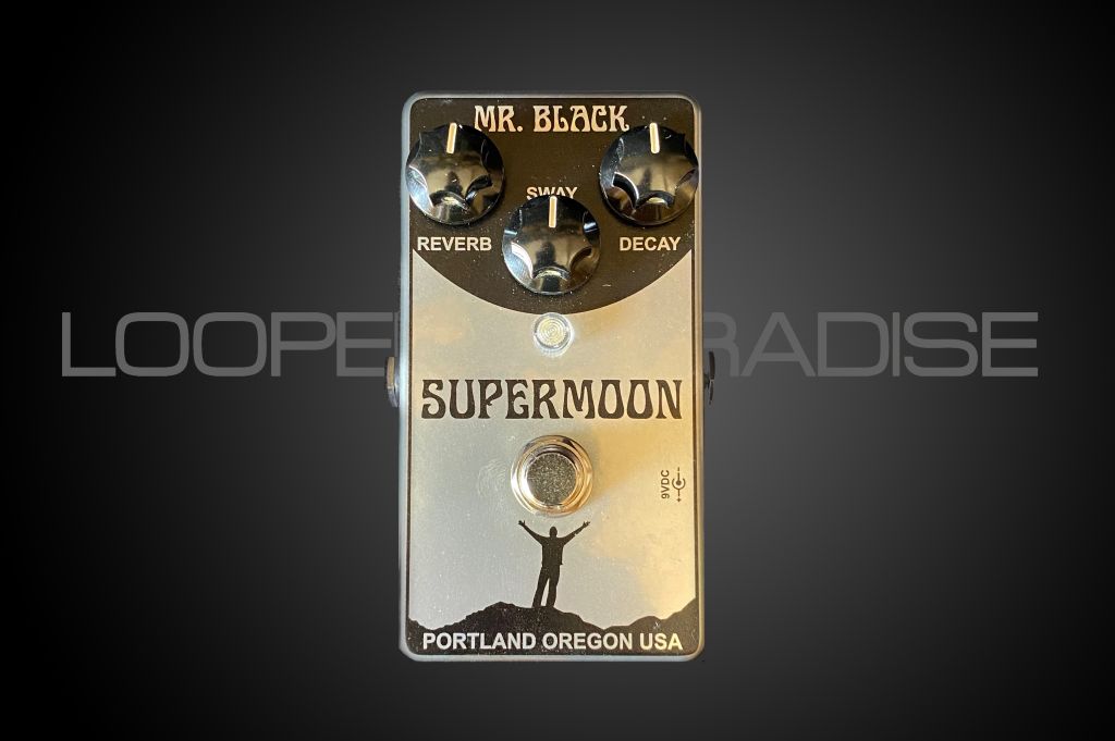 Mr. Black Pedals SuperMoon Reverb Chrome