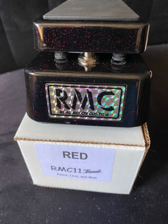 Real McCoy Custom Wah RMC11 Red Sparkle