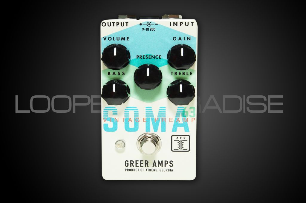 Greer Amps Soma 63 Vintage Preamp