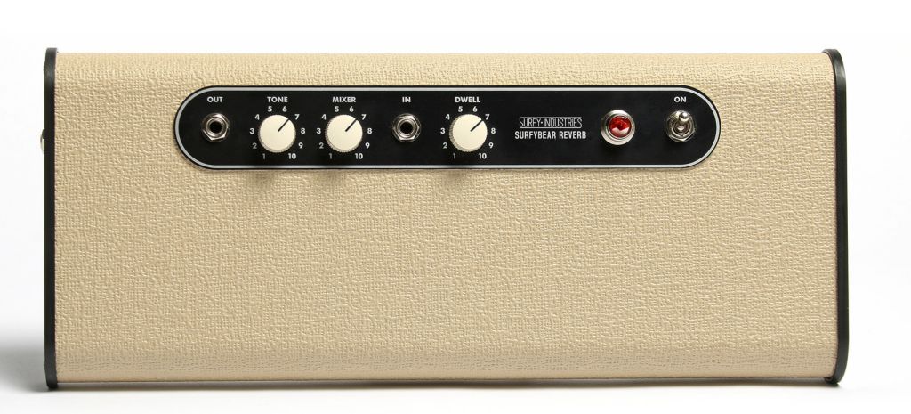Surfy Industries SurfyBear Reverb V2 in Blonde with Nylon Bag Reverb Tank