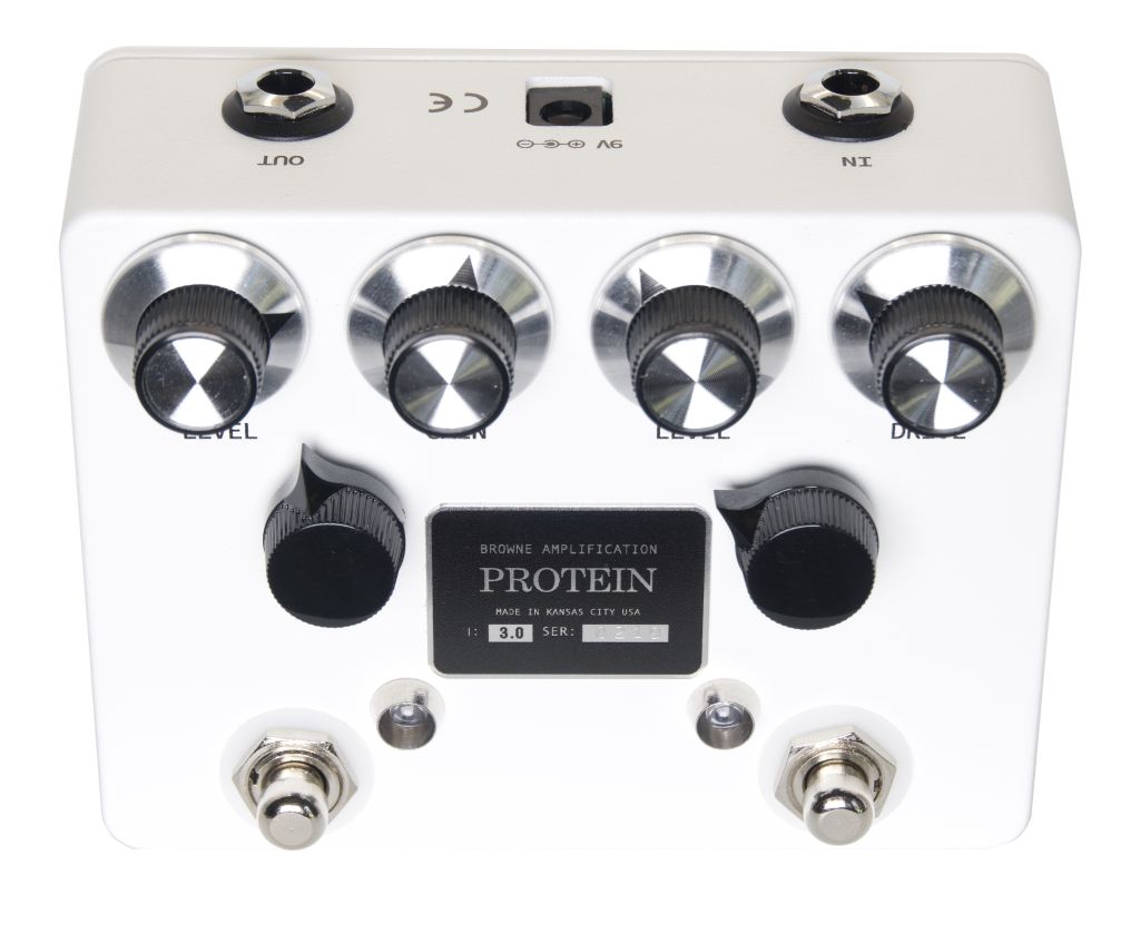 Browne Amplification The Protein Dual Overdrive WHITE V3.0