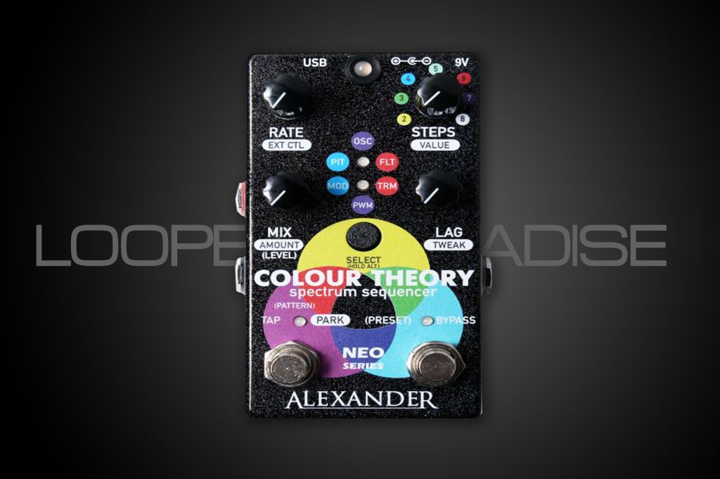 Alexander Pedals Colour Theory Spectrum Sequenzer