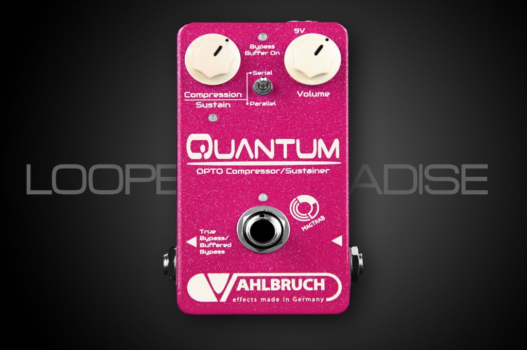 Vahlbruch FX Effects Quantum Opto Compressor/Sustainer + Buffer Pedal