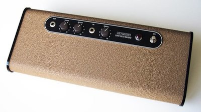 Surfy Industries SurfyBear Reverb V2 in Brown with Nylon Bag Reverb Tank