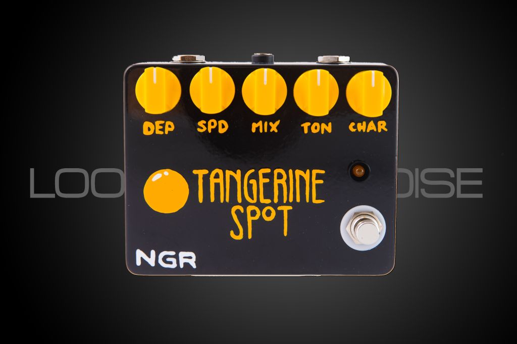 NGR Pedals Tangerine Spot Chorus